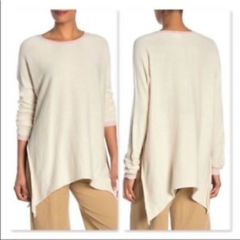As You Wish Sweater Crew Neck Long Sleeves Design by Nordstrom Oversized XS NWT